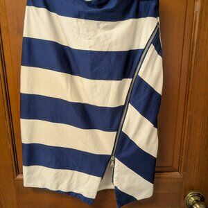 Womens Blue/White skirt, size 4